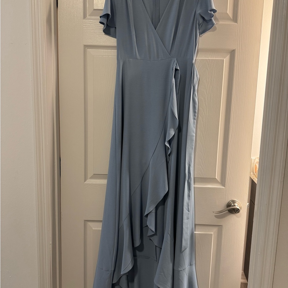 Altar'd State Light Blue Maxi Dress